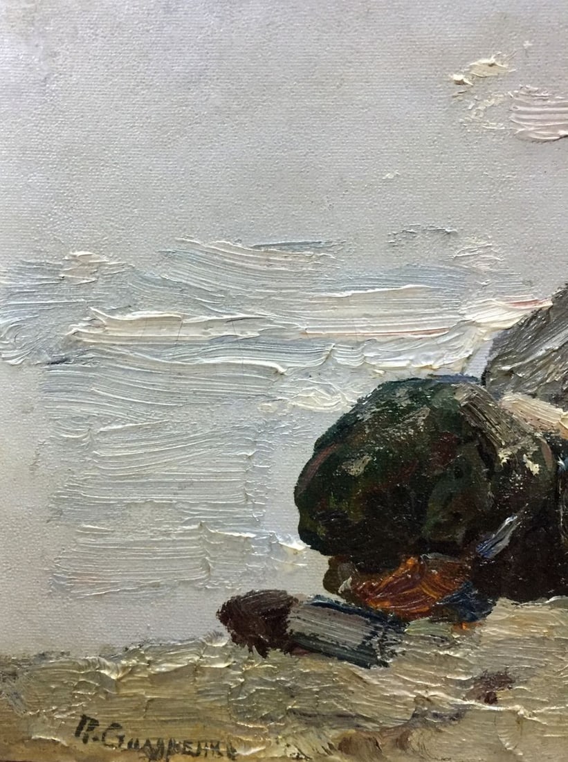 Oil painting Seascape Peter Kuzmich Stolyarenko - 2