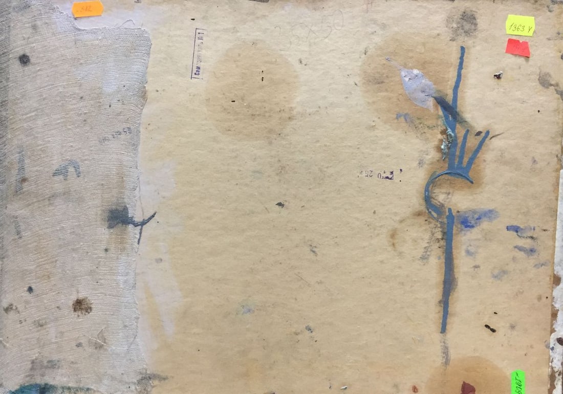 Oil painting Ship port V. Karpin - 10