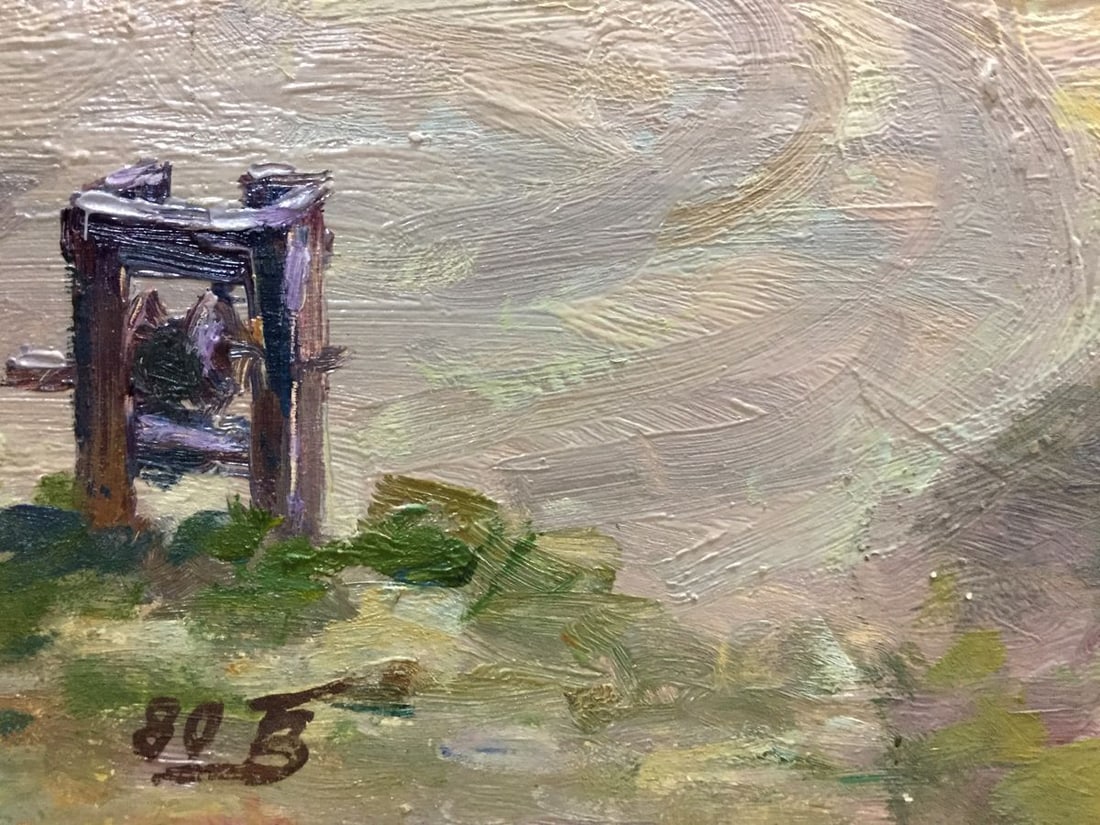 Oil painting Fishing boats Bozhenko Vasily Artemievich - 5