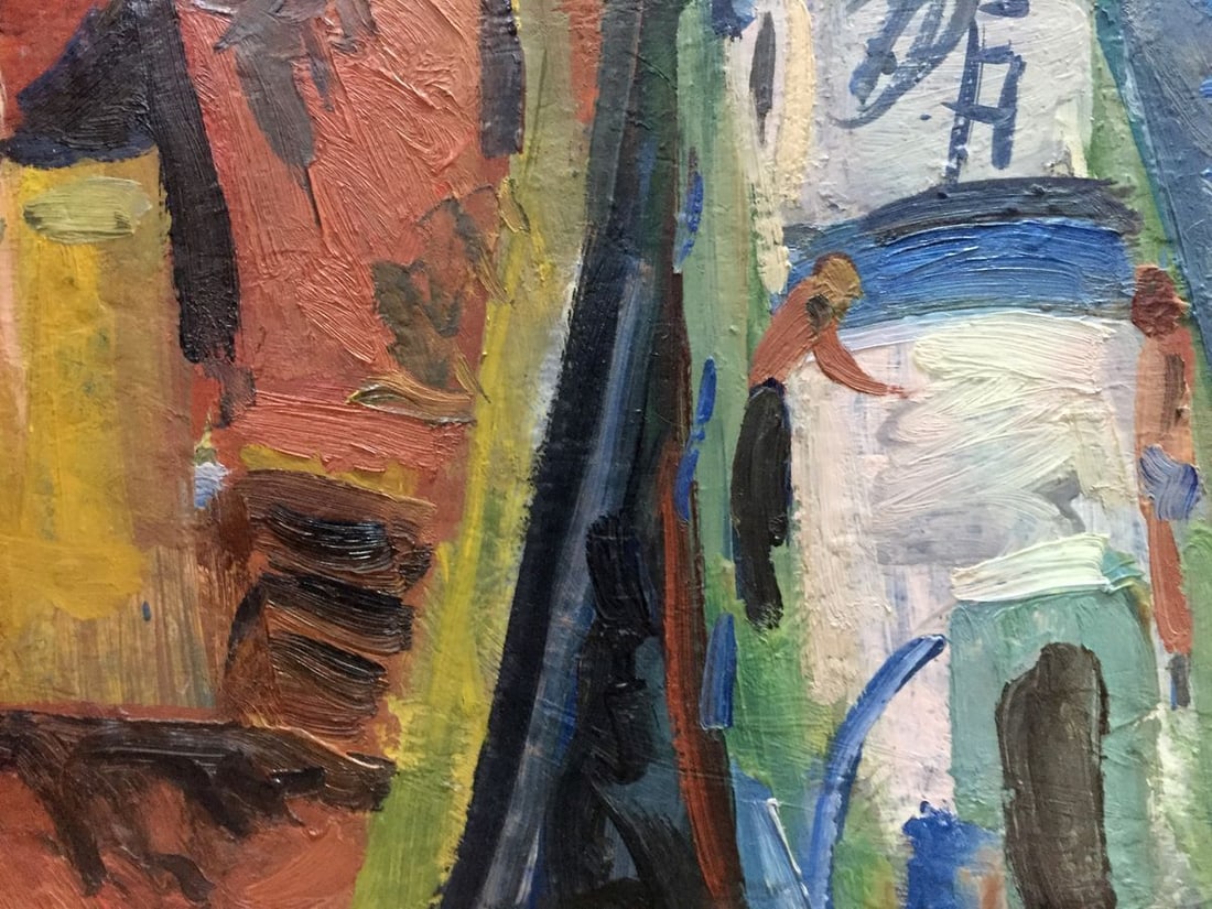 Oil painting Yalta Port Karelin Vyacheslav Dmitrievich - 8