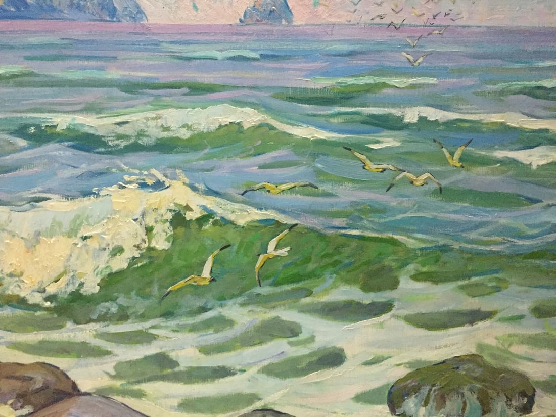 Oil painting Seascape Dubish Ivan Ivanovich - 5