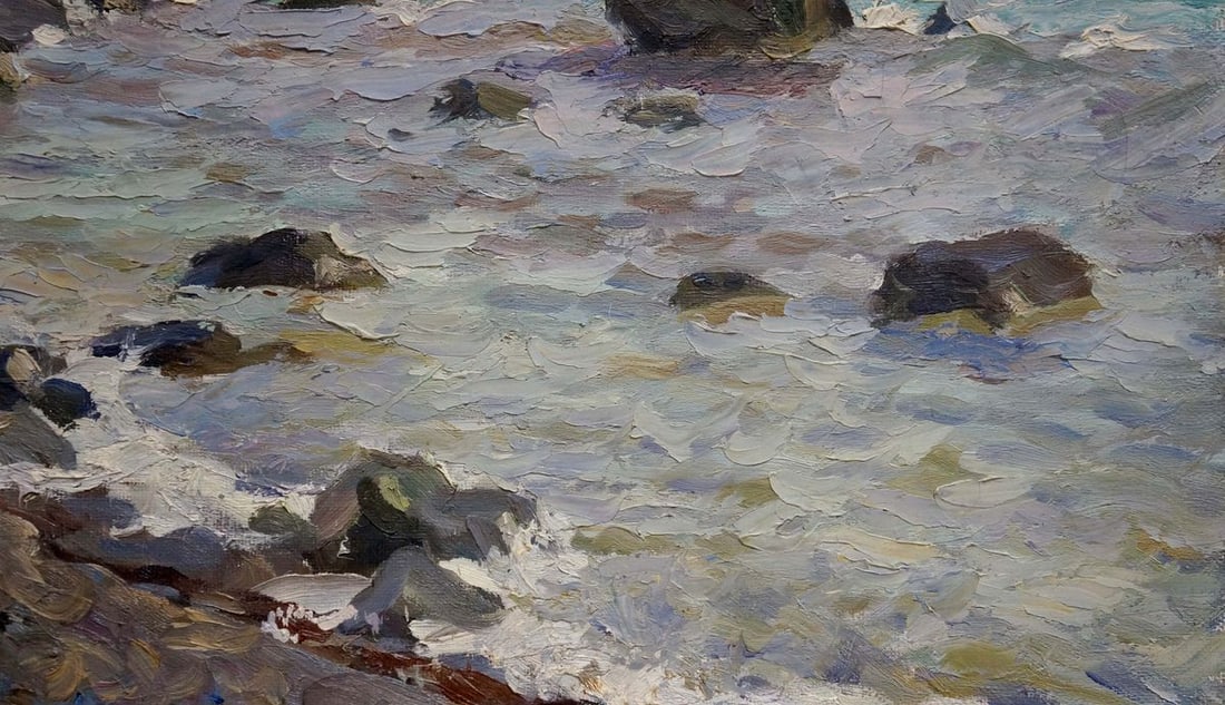 Oil painting By the sea Puzyr'kov Viktor Grigor'yevich - 3