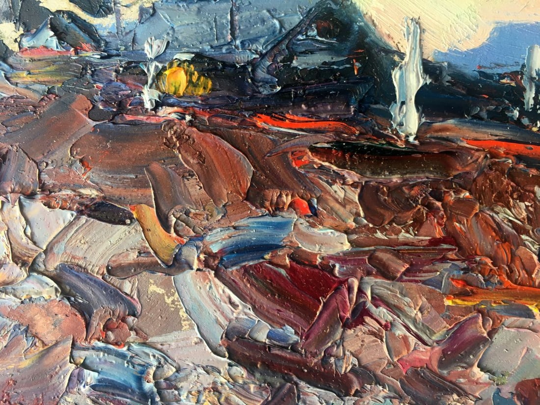 Oil painting Near the lighthouse Alexander Nikolaevich Cherednichenko - 11