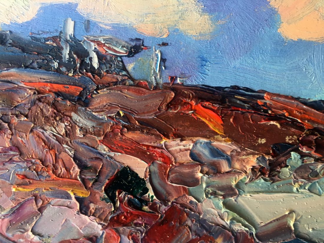 Oil painting Near the lighthouse Alexander Nikolaevich Cherednichenko - 12