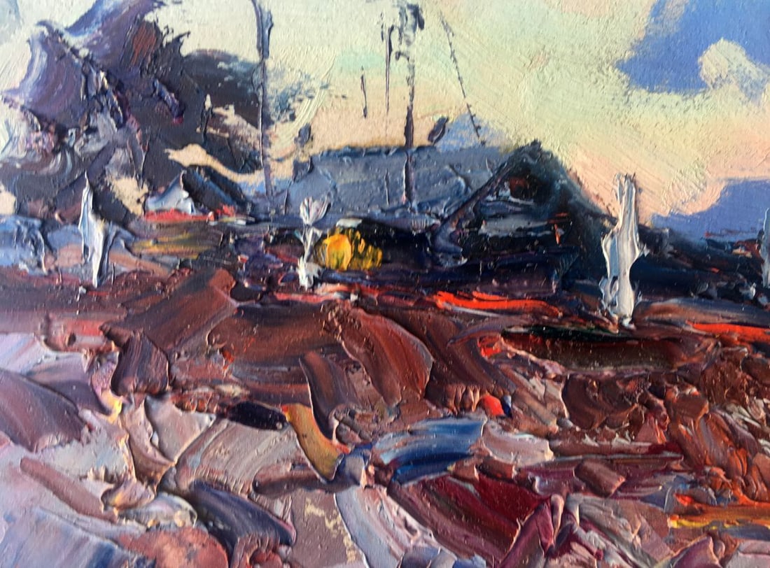 Oil painting Near the lighthouse Alexander Nikolaevich Cherednichenko - 5