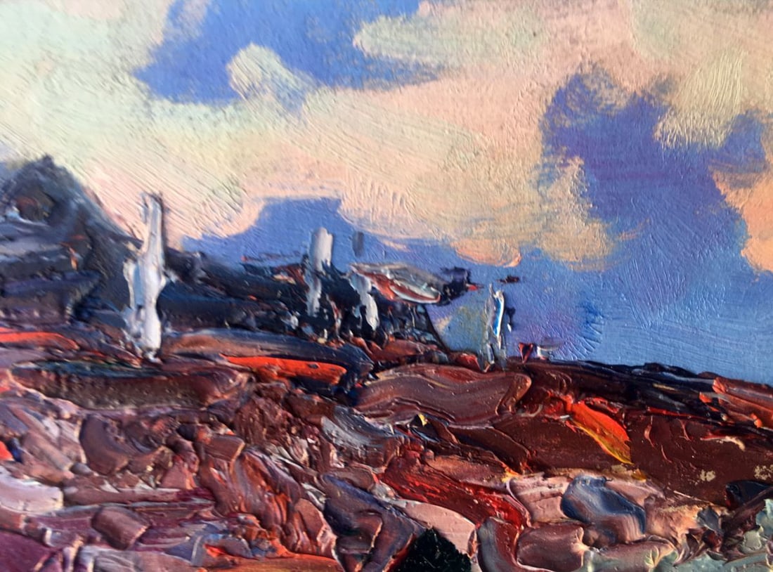 Oil painting Near the lighthouse Alexander Nikolaevich Cherednichenko - 6