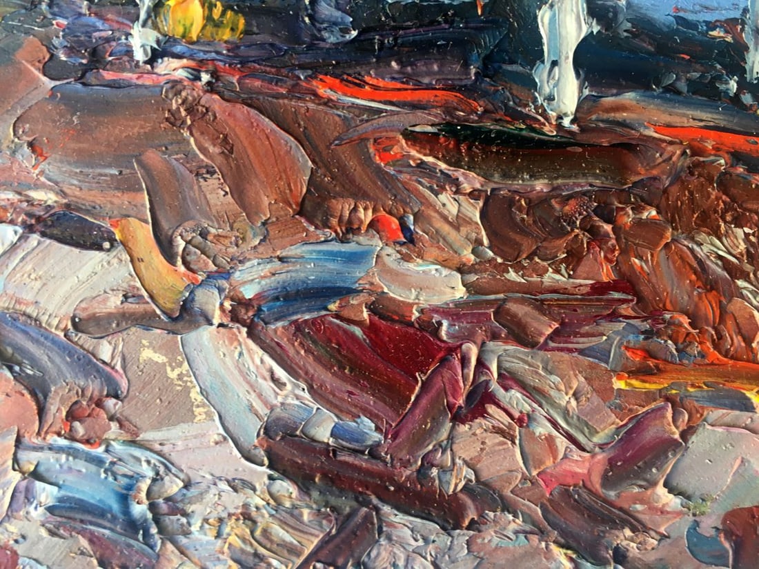 Oil painting Near the lighthouse Alexander Nikolaevich Cherednichenko - 9