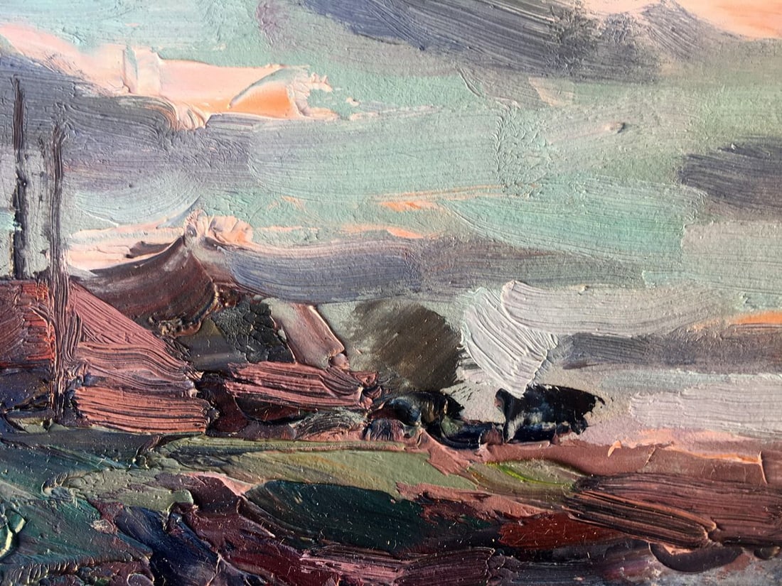 Oil painting House near the sea Alexander Nikolaevich Cherednichenko - 5