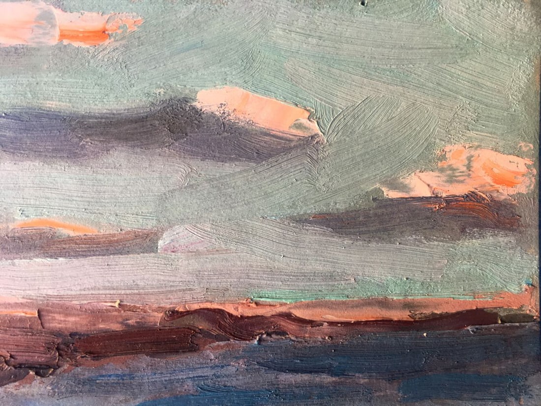 Oil painting House near the sea Alexander Nikolaevich Cherednichenko - 7