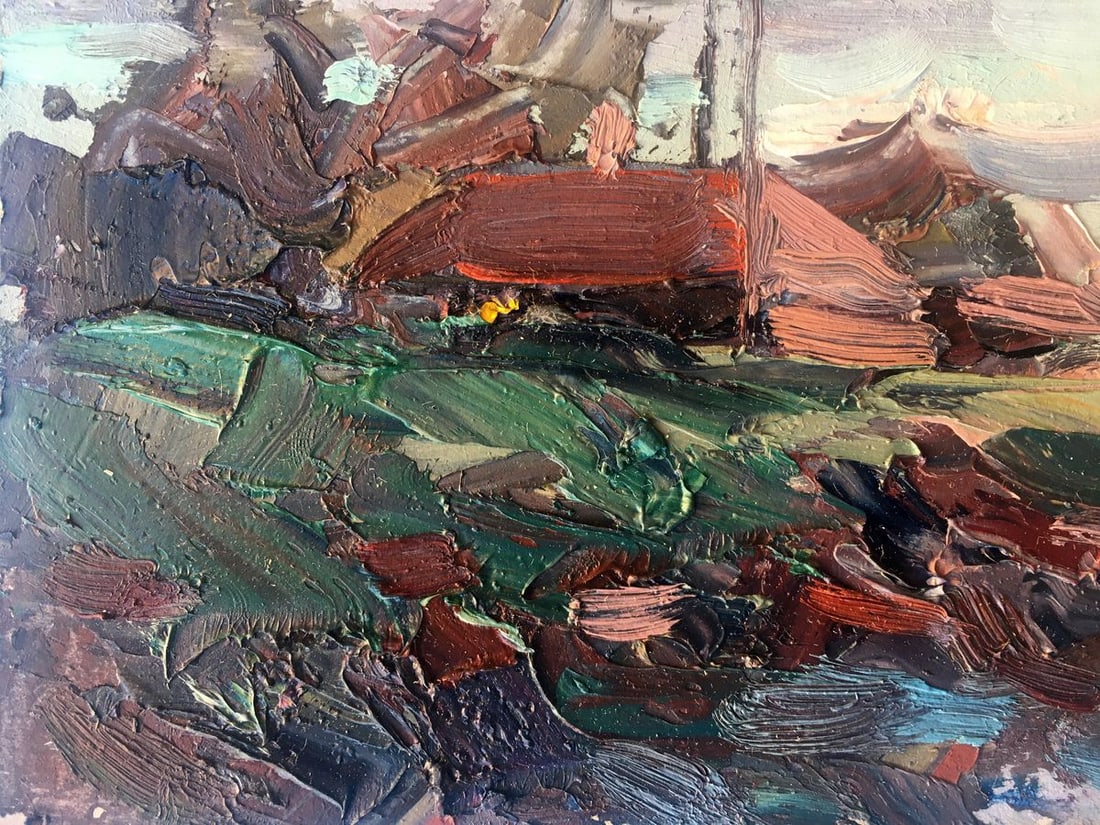 Oil painting House near the sea Alexander Nikolaevich Cherednichenko - 9