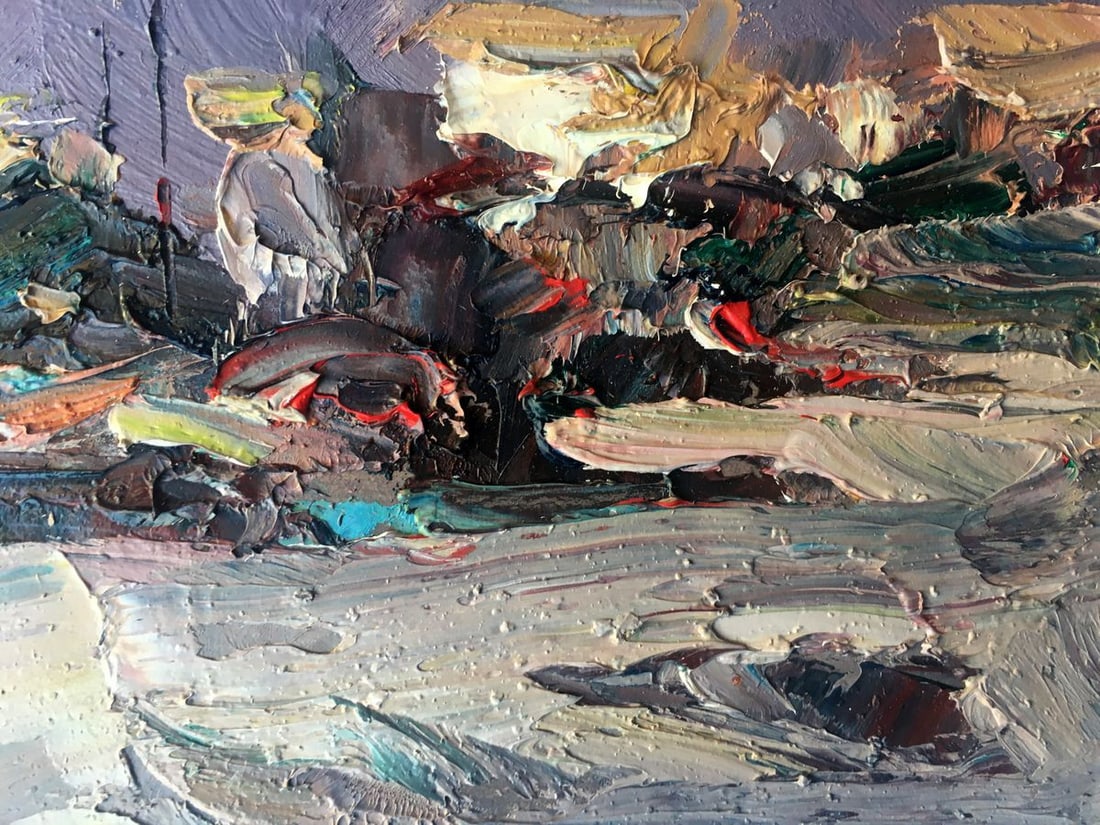 Oil painting Storm Alexander Nikolaevich Cherednichenko - 9