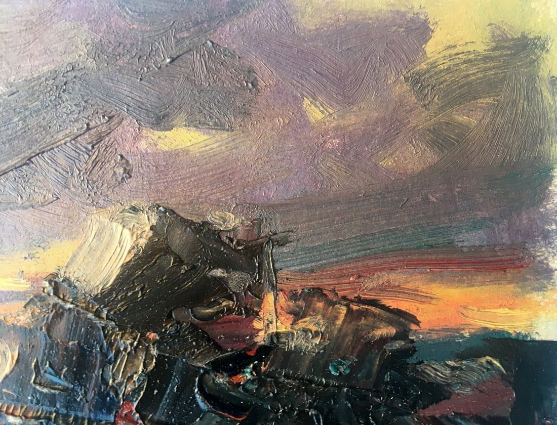 Oil painting Storm for the night Alexander Nikolaevich Cherednichenko - 4