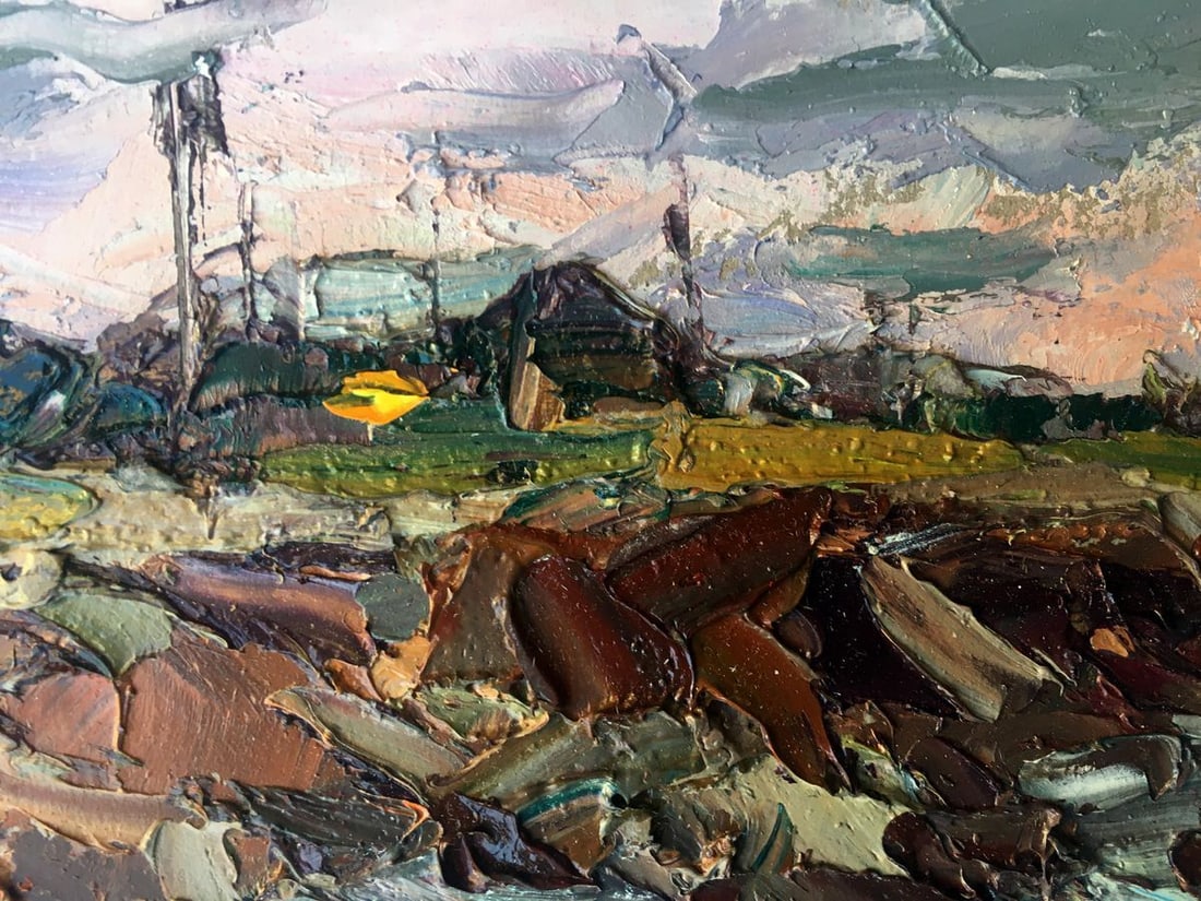 Oil painting It's getting dark Alexander Nikolaevich Cherednichenko - 3