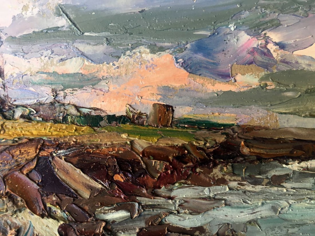 Oil painting It's getting dark Alexander Nikolaevich Cherednichenko - 4