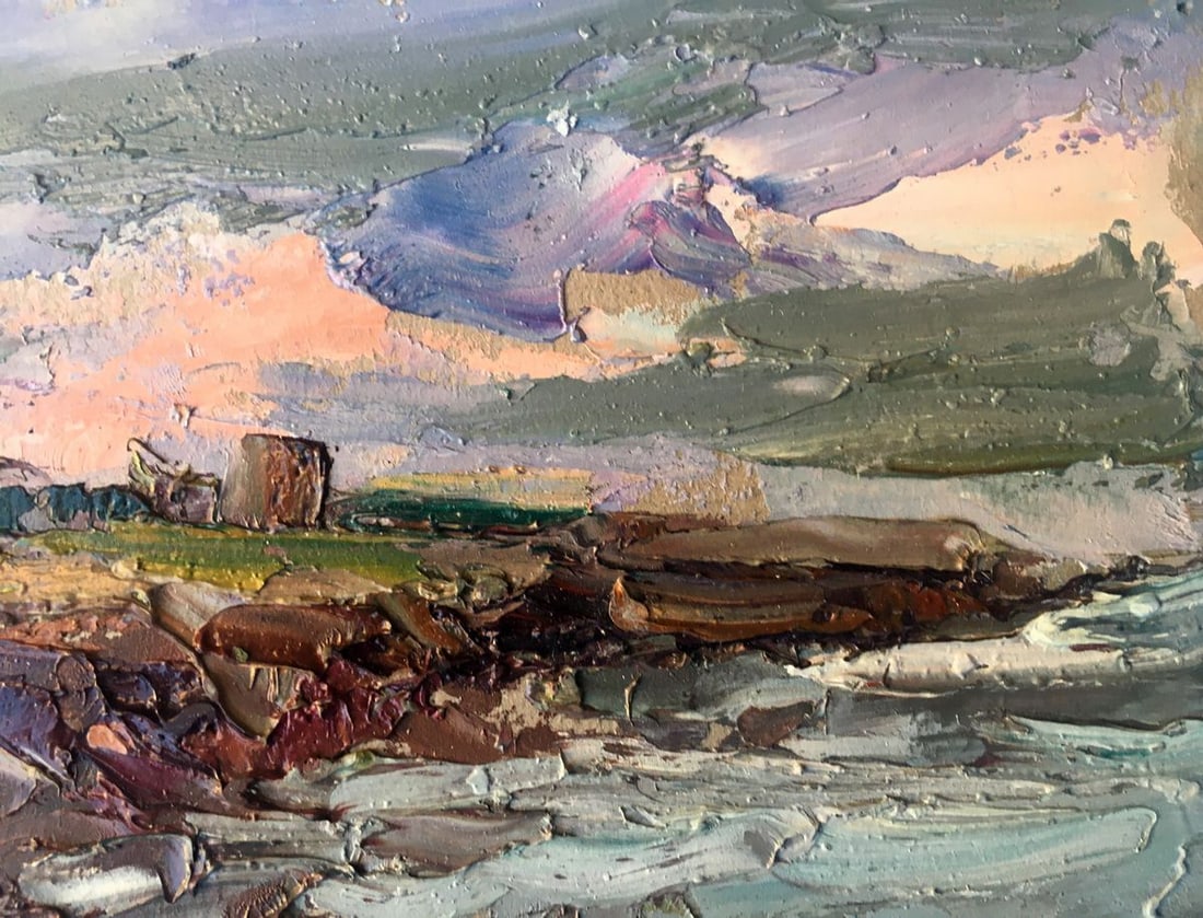 Oil painting It's getting dark Alexander Nikolaevich Cherednichenko - 5