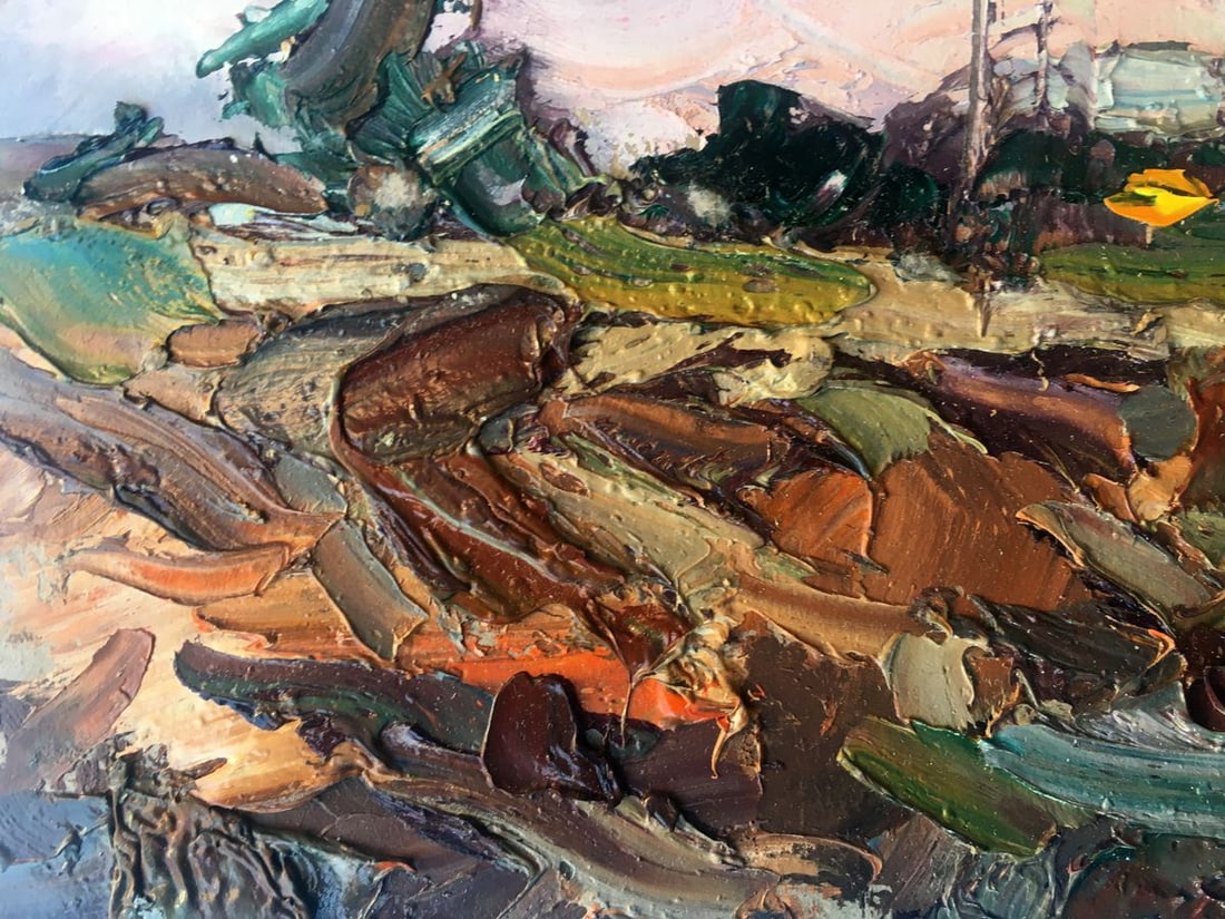 Oil painting It's getting dark Alexander Nikolaevich Cherednichenko - 8