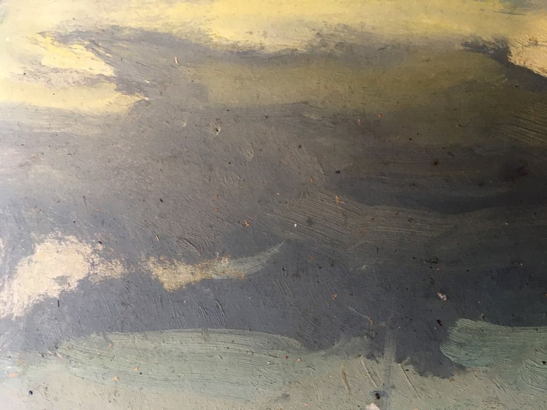 Oil painting By the sea Peter Tovpev - 2