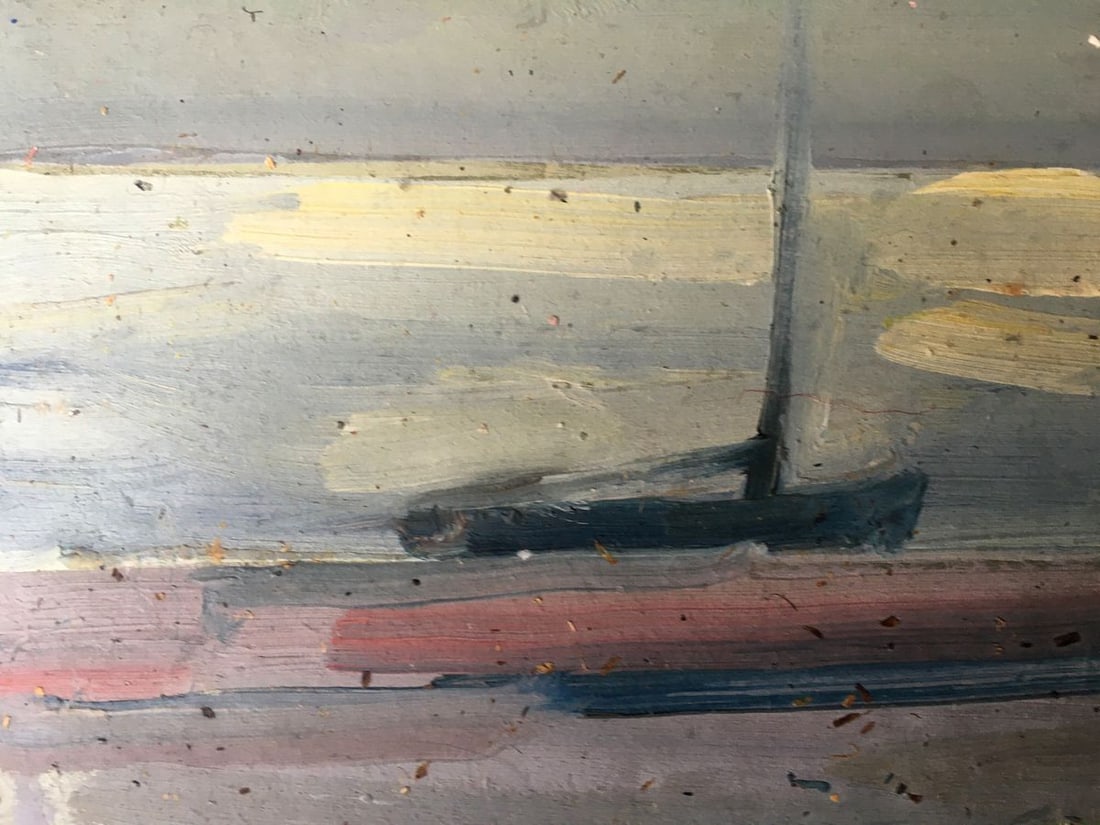 Oil painting By the sea Peter Tovpev - 8