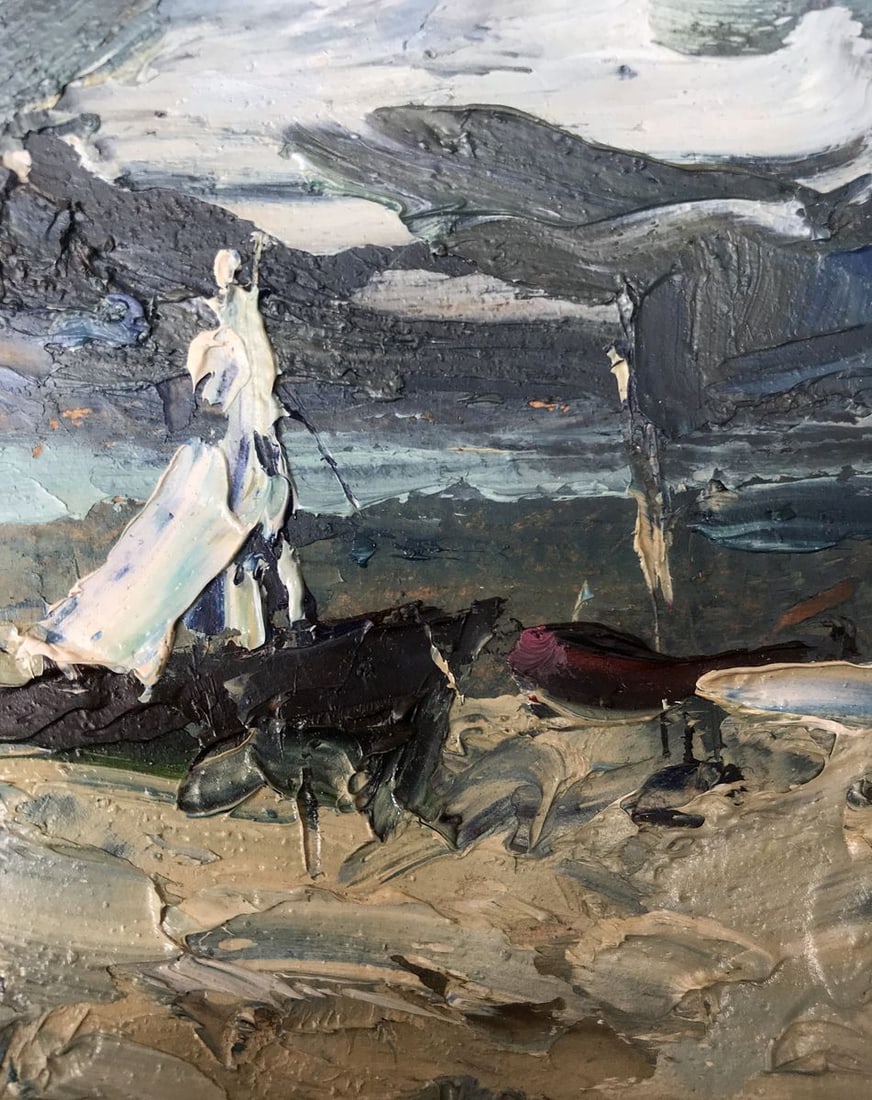 Oil painting The storm is starting Alexander Nikolaevich Cherednichenko - 11