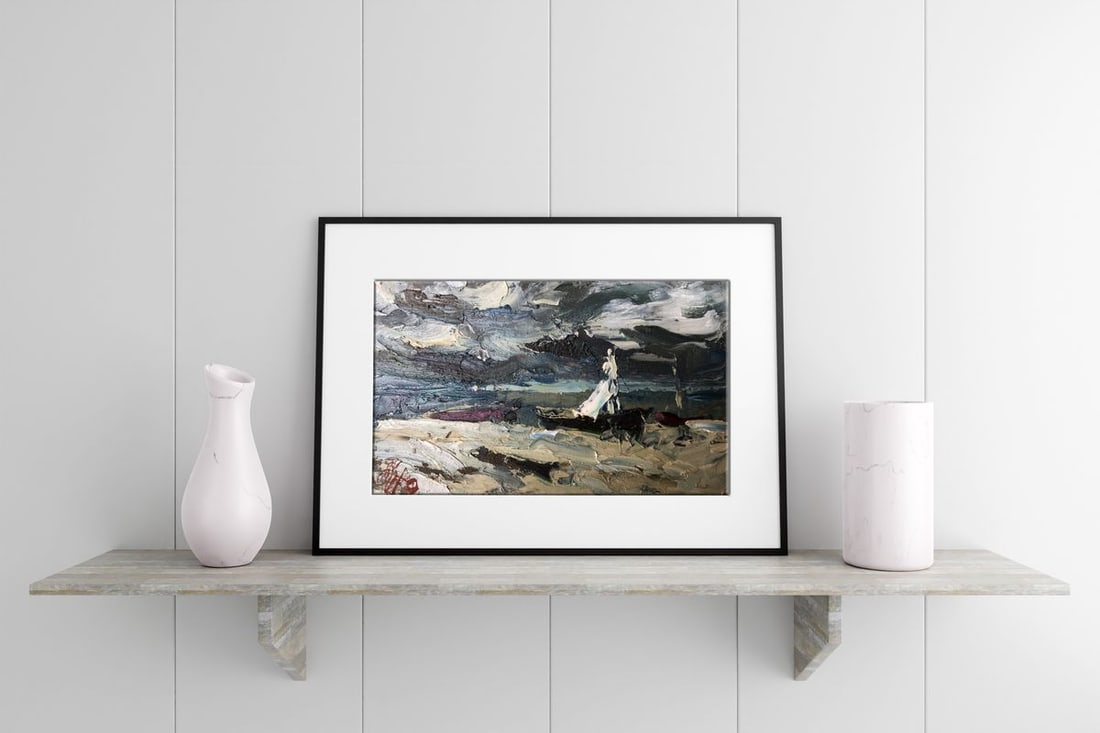 Oil painting The storm is starting Alexander Nikolaevich Cherednichenko - 2