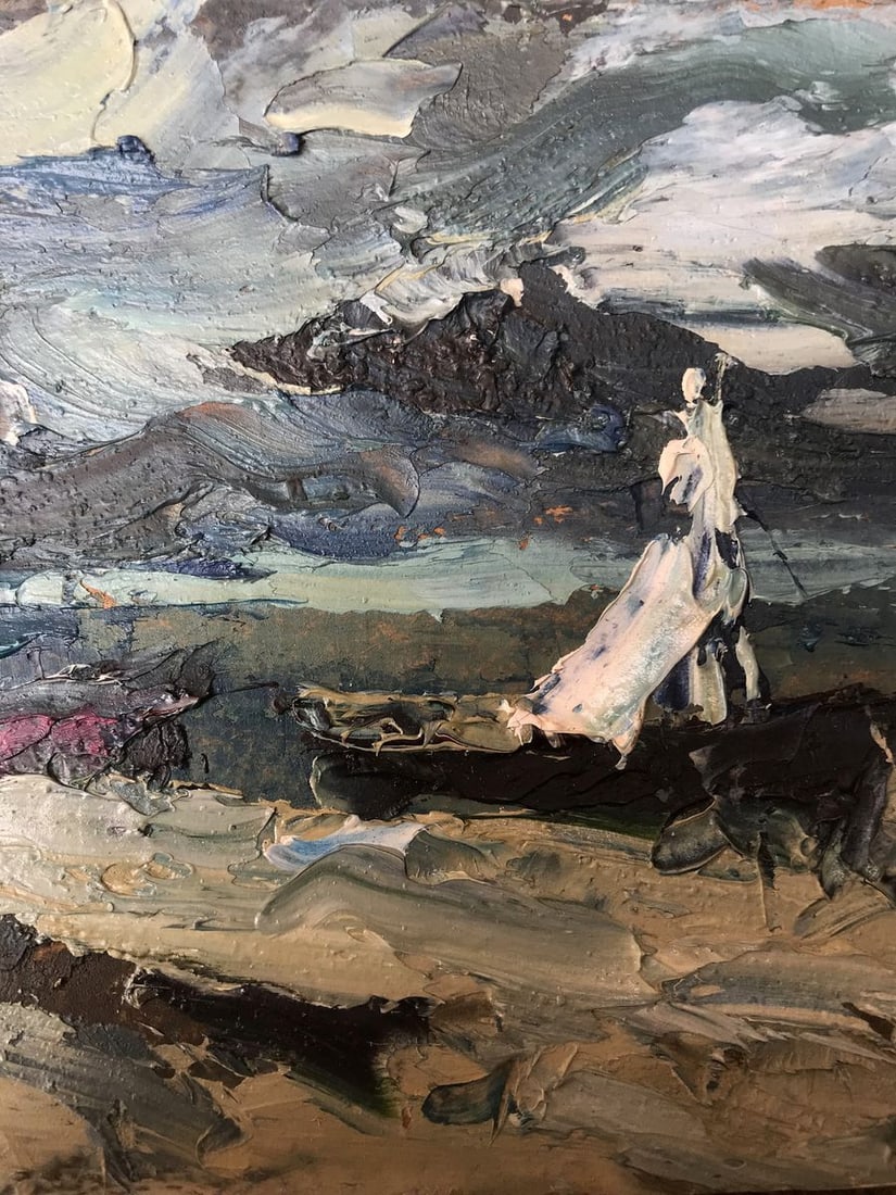 Oil painting The storm is starting Alexander Nikolaevich Cherednichenko - 6