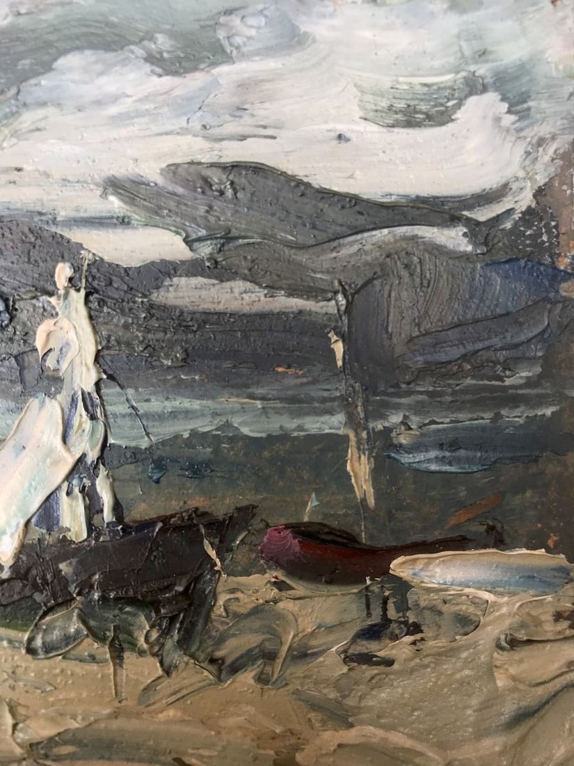 Oil painting The storm is starting Alexander Nikolaevich Cherednichenko - 8