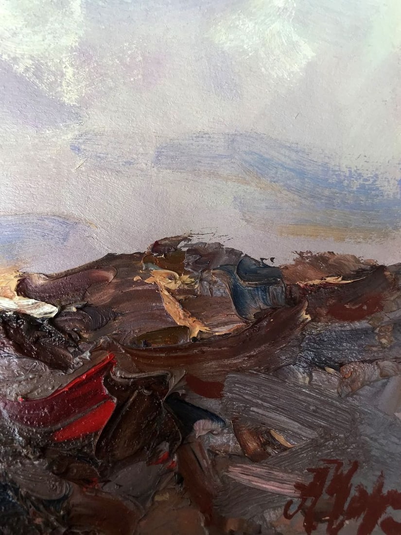 Oil painting Rocky coast Alexander Nikolaevich Cherednichenko - 9