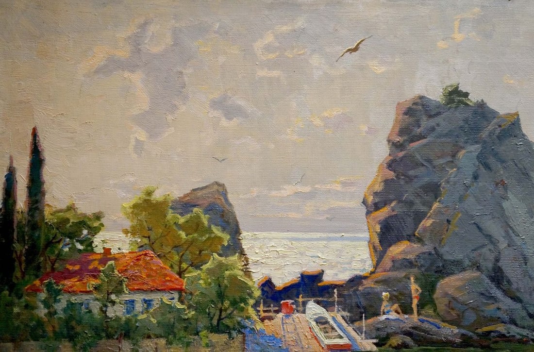 Oil painting Seascape - 4