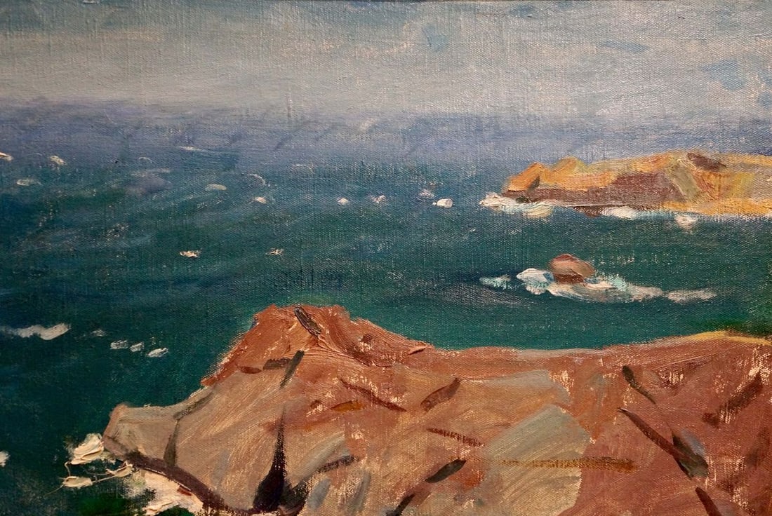 Oil painting Seascape Filippov Z. I. - 5