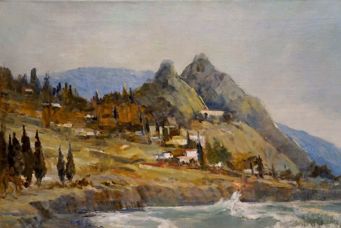 Oil painting Before the storm - 4