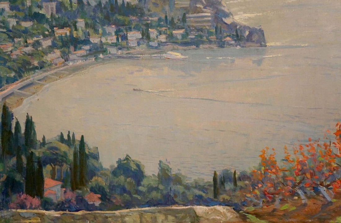 Oil painting Greece landscape Sulimenko Petr Stepanovich - 4