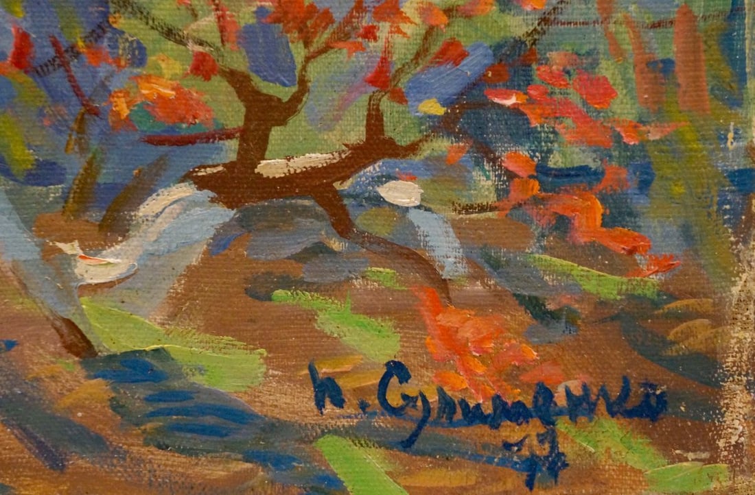 Oil painting Greece landscape Sulimenko Petr Stepanovich - 6