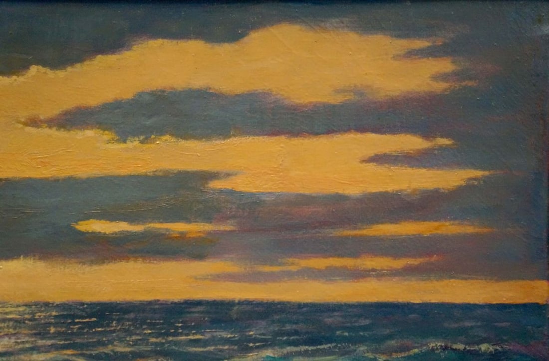 Oil painting Sunset at sea Zakharov Fedor Zakharovich - 5