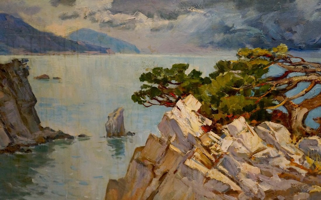 Oil painting Before the storm Yarovaya N. S. - 4