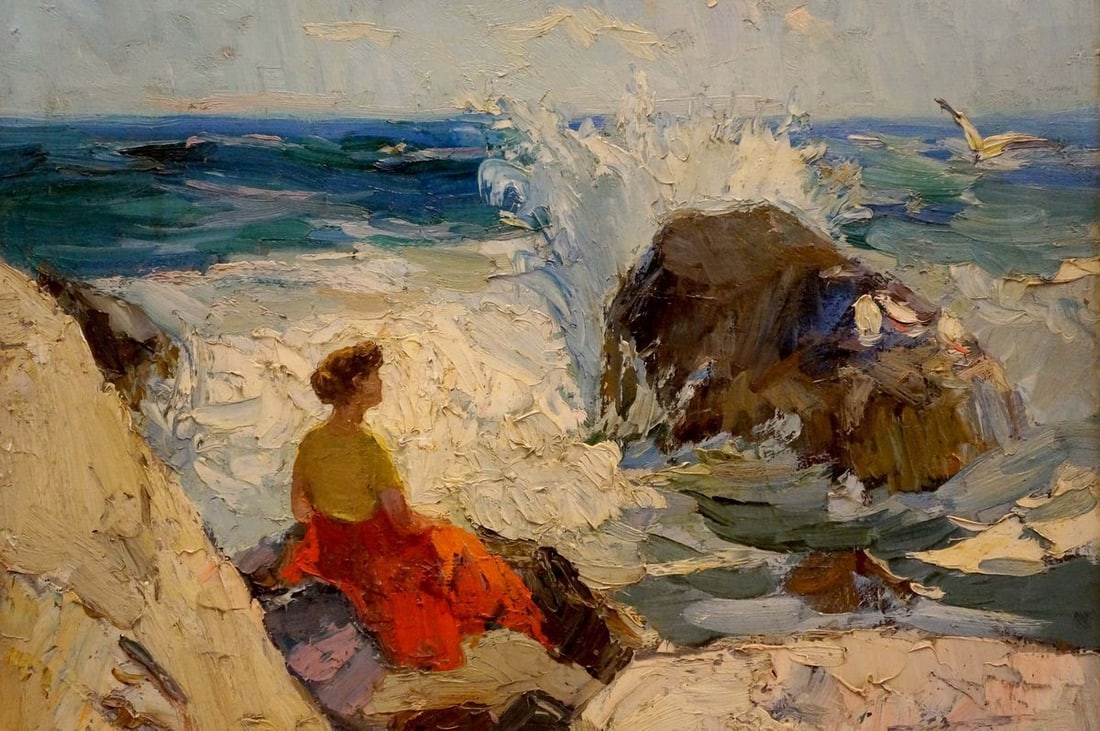 Oil painting Yalta Yarovoy Stepan Kalinovich - 3