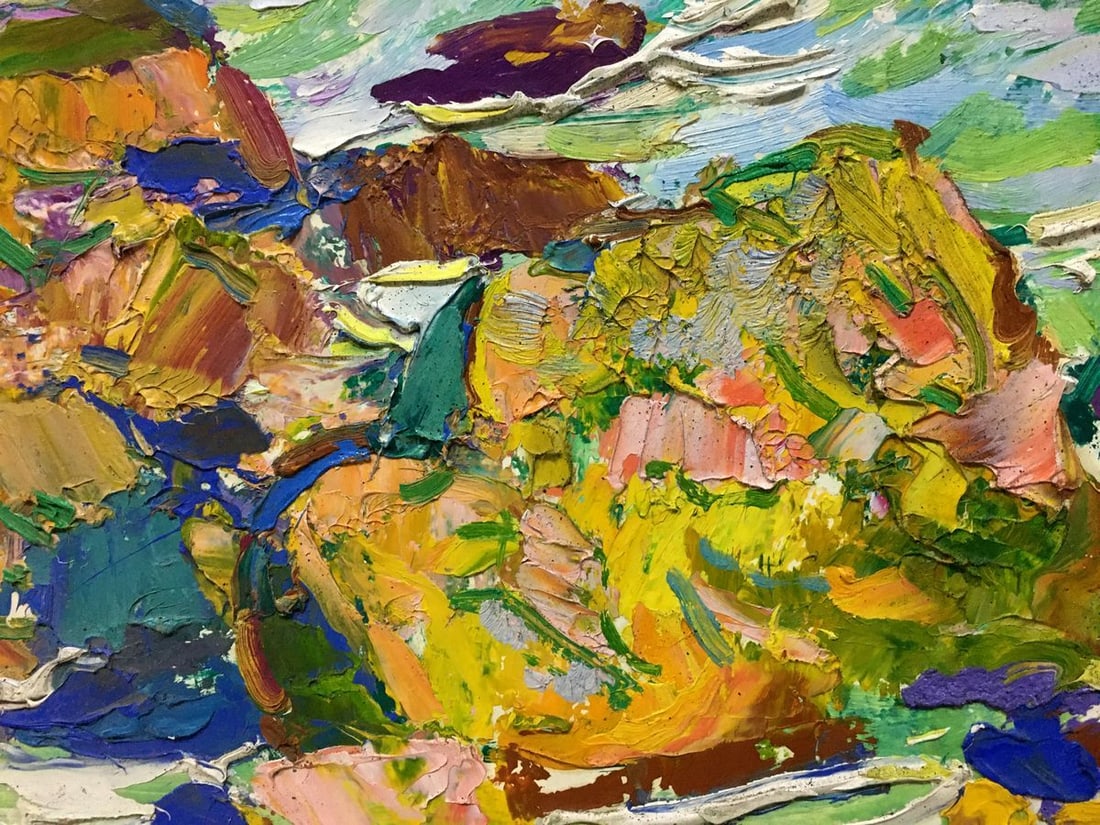 Oil painting Near the shore Chegodar Vasily Dmitrievich - 2