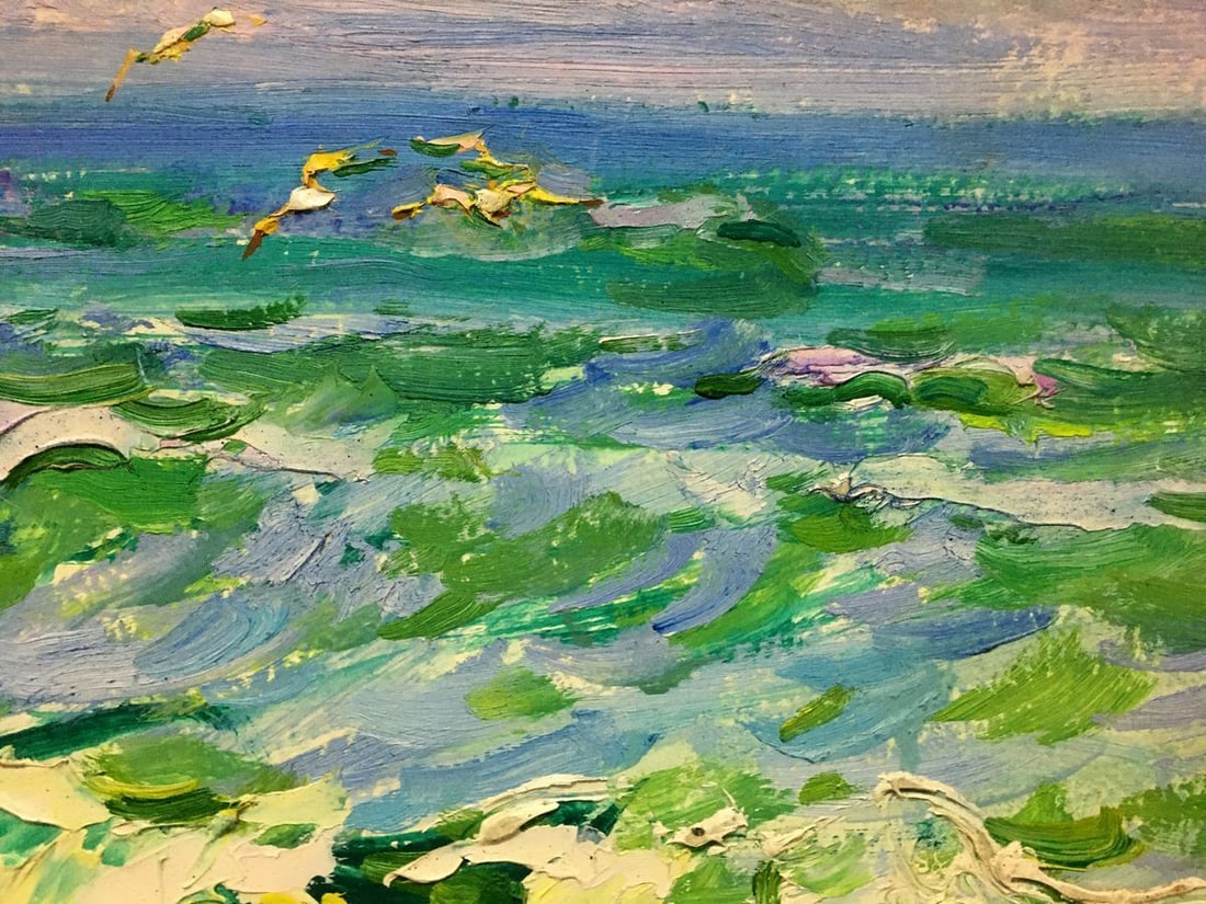 Oil painting Near the shore Chegodar Vasily Dmitrievich - 8