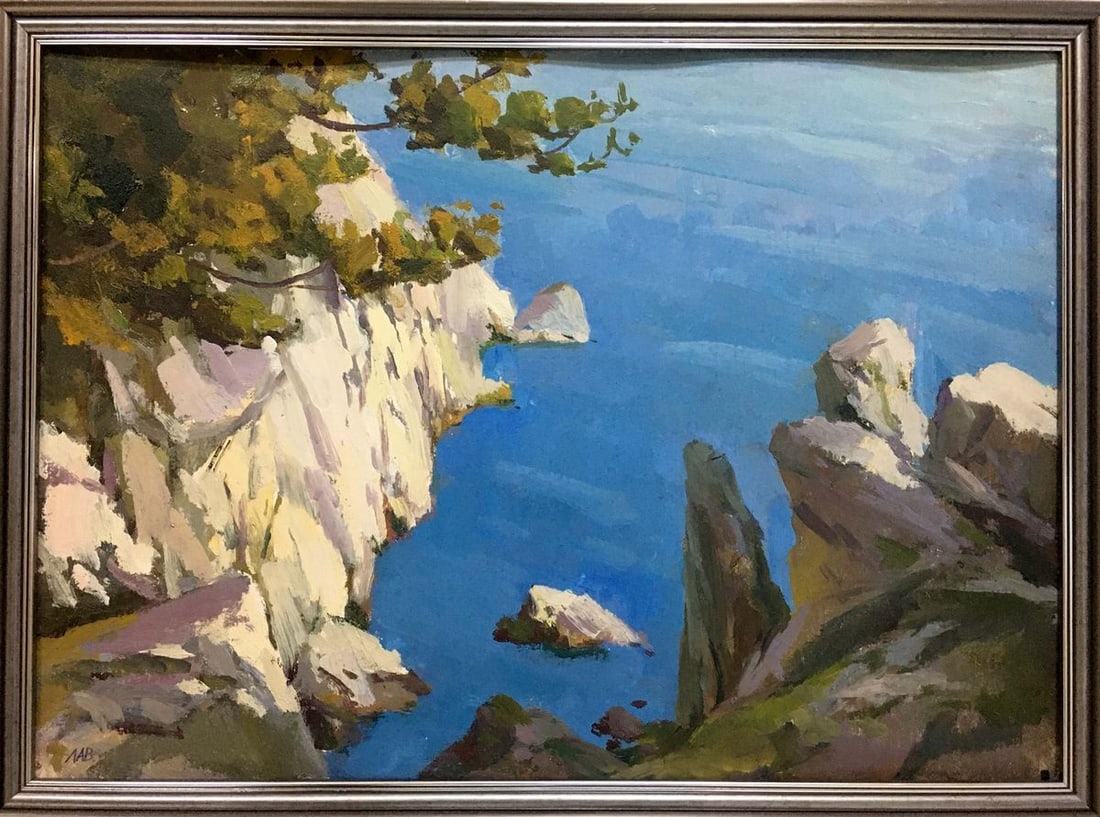 Oil painting Sea Levichev Yuri Ivanovich (1 of 10)