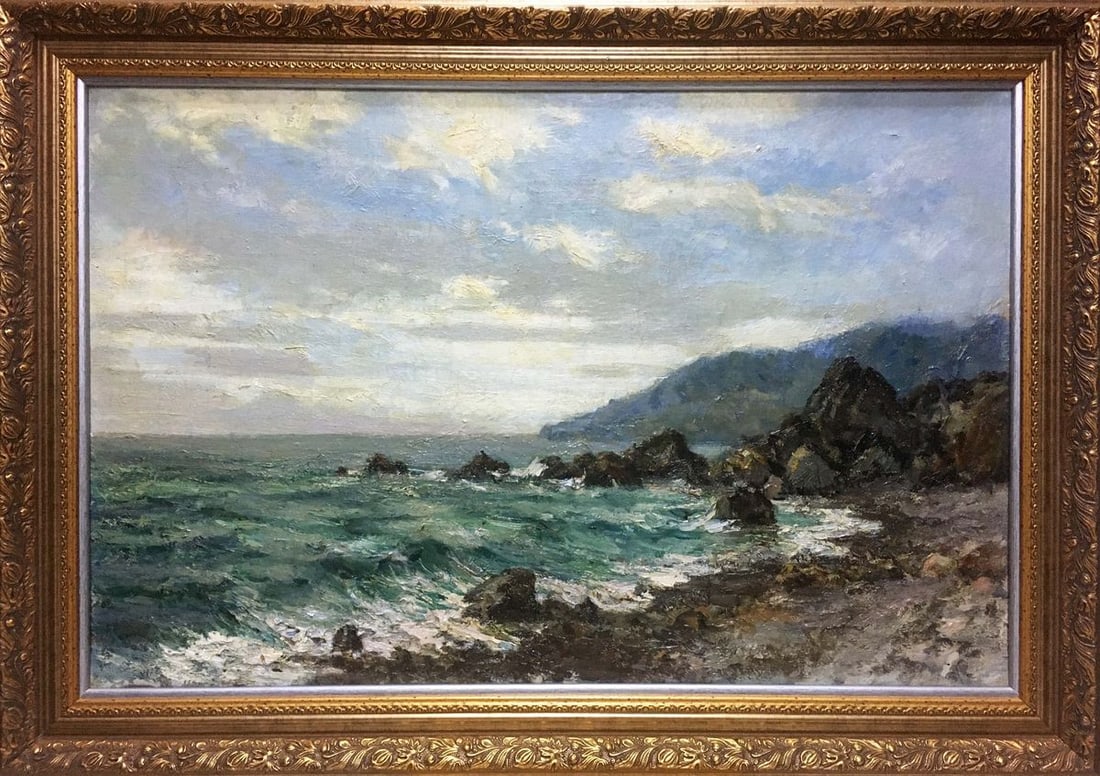 Oil painting Sea Ivan Filippovich Titov (1 of 15)