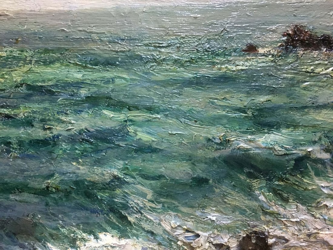 Oil painting Sea Ivan Filippovich Titov - 2