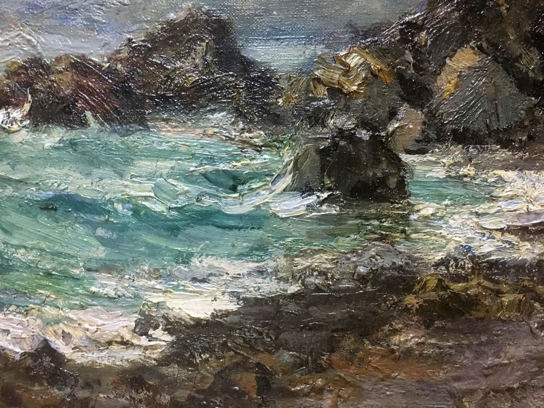 Oil painting Sea Ivan Filippovich Titov - 4