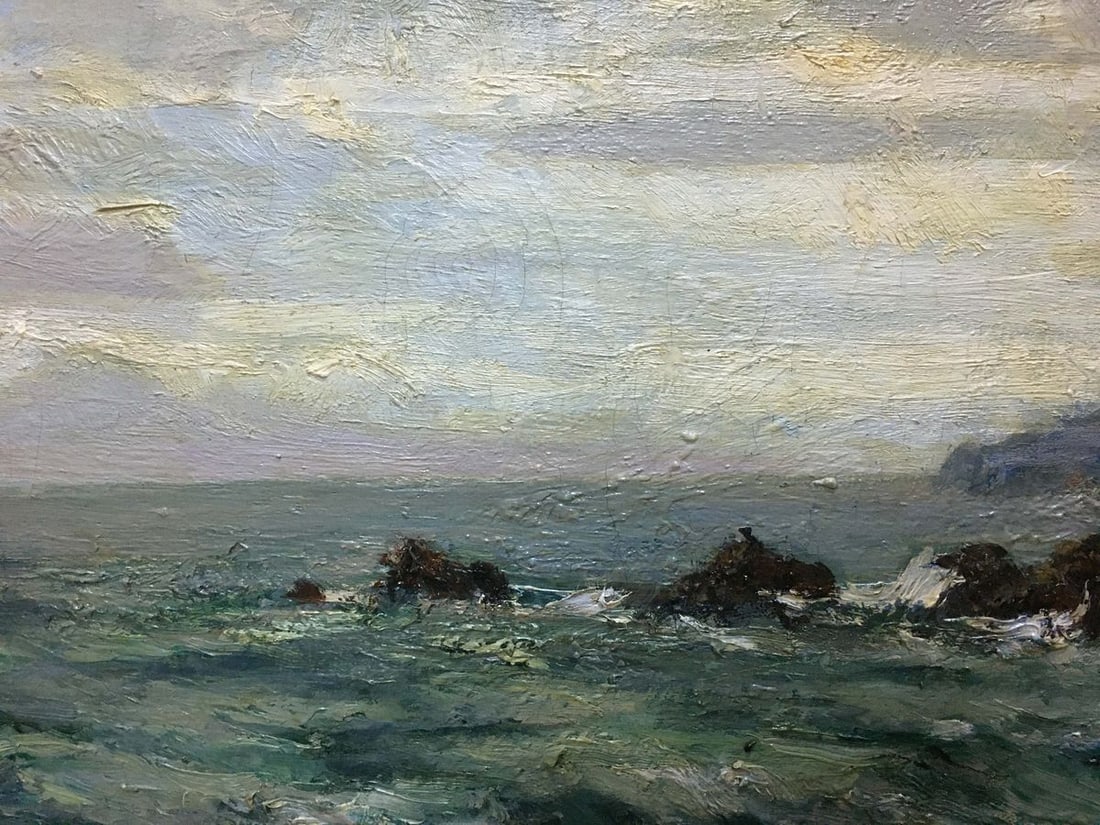 Oil painting Sea Ivan Filippovich Titov - 6