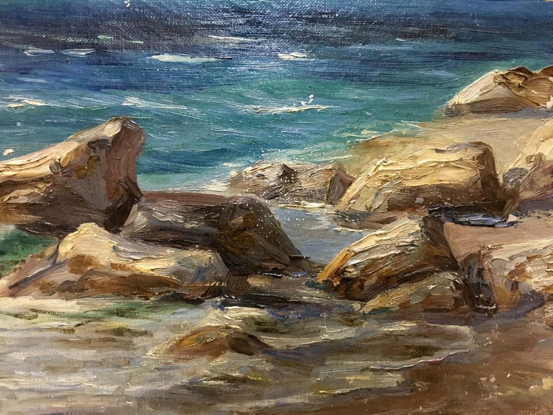 Oil painting Coast Yarovoy Stepan Kalinovich - 6
