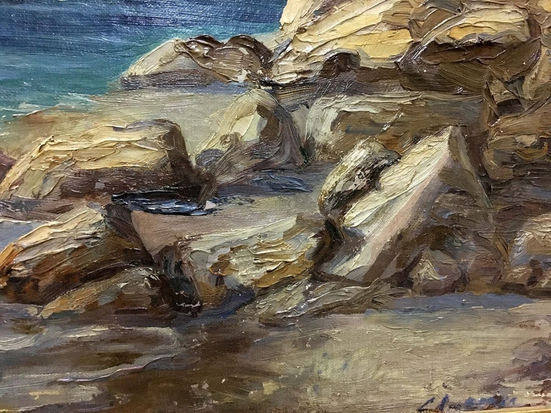 Oil painting Coast Yarovoy Stepan Kalinovich - 7