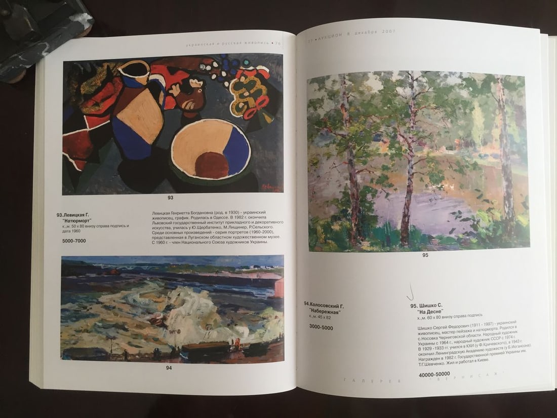 Oil painting Dam Kolosovsky Georgy Sergeevich - 12