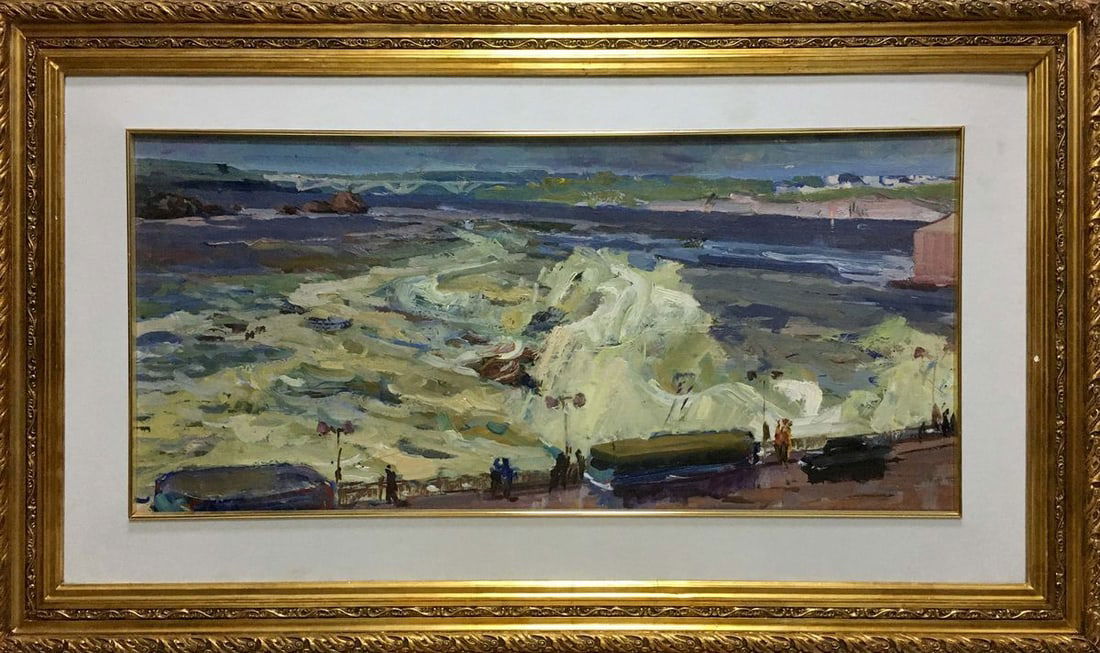 Oil painting Dam Kolosovsky Georgy Sergeevich (1 of 12)