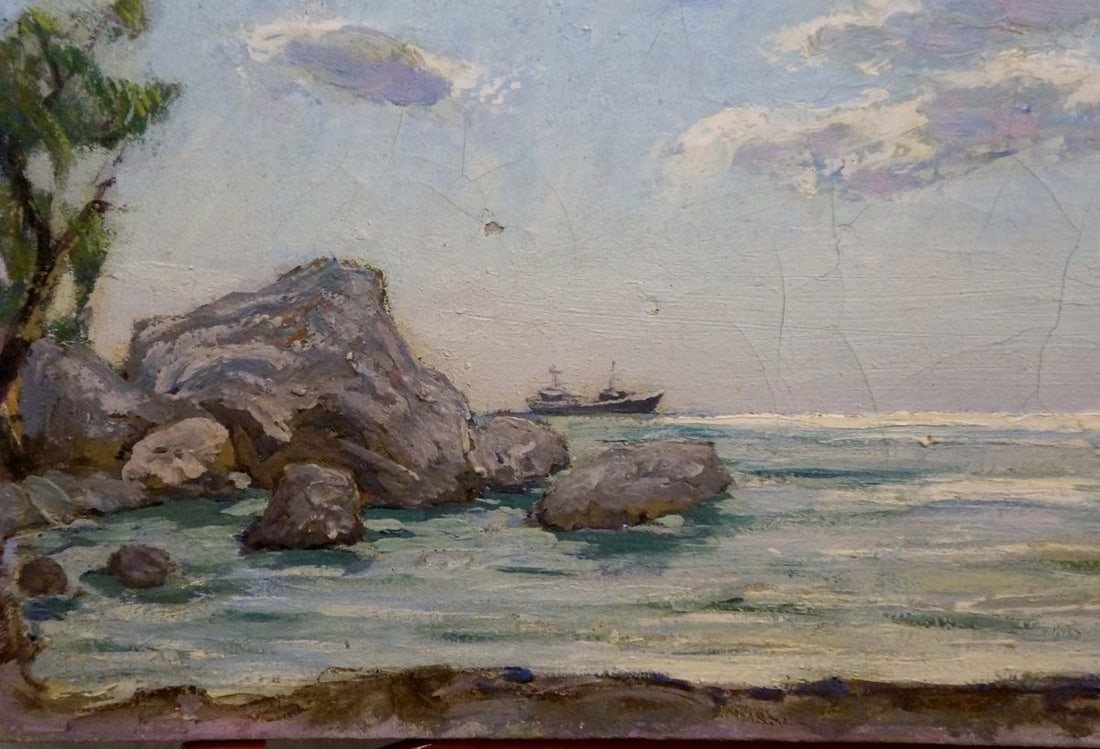 Oil painting Noon at sea Miroshnichenko Pavel Petrovich - 2