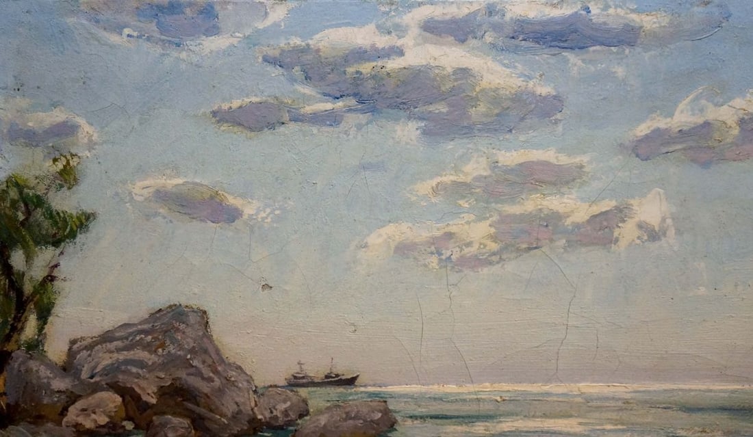 Oil painting Noon at sea Miroshnichenko Pavel Petrovich - 4