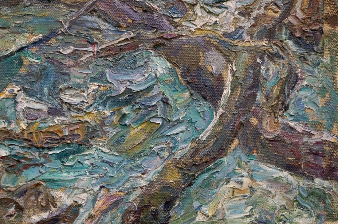 Oil painting Sea in winter Sorokina Natalia Tikhonovna - 5