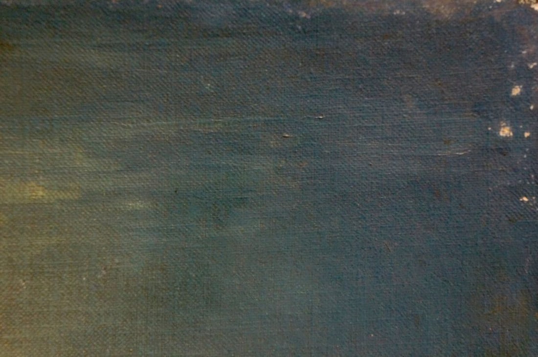 Oil painting Night sea Unknown artist - 5